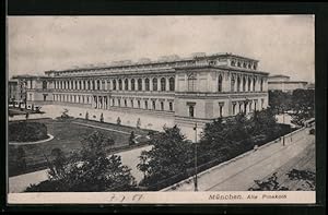 Bild des Verkufers fr Ansichtskarte Mnchen, Alte Pinakothek zum Verkauf von Bartko-Reher