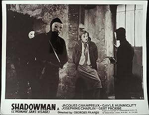 Bild des Verkufers fr Shadowman 10 8 x 10 English FOH Lobby Card 1975 Jacques Champreux, Scarce! zum Verkauf von AcornBooksNH