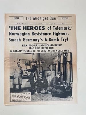 Seller image for The Heroes of Telemark Herald 1965 Kirk Douglas, Richard Harris for sale by AcornBooksNH