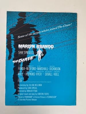 Imagen del vendedor de The Chase Advertising Supplement 1966 Marlon Brando, Jane Fonda a la venta por AcornBooksNH