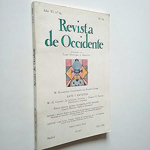 Seller image for Arte y artistas y otros. Revista de Occidente. N 64 (Julio, 1968) for sale by MAUTALOS LIBRERA