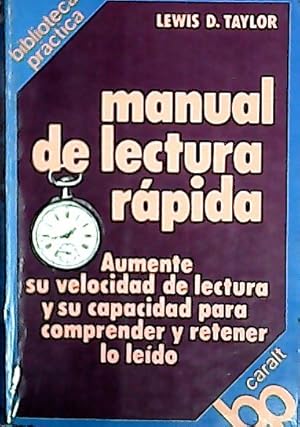 Imagen del vendedor de Manual de lectura rpida a la venta por Librera La Candela