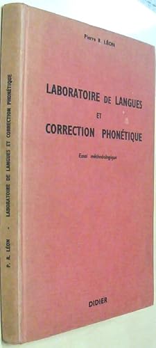 Bild des Verkufers fr Laboratoire de langues et correction phontique. Essai mthodologique zum Verkauf von Librera La Candela
