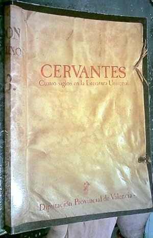 Imagen del vendedor de Cervantes Cuatro siglo en la Literatura Universal a la venta por Librera La Candela