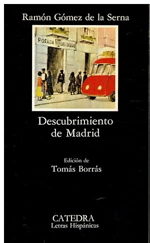 Imagen del vendedor de DESCUBRIMIENTO DE MADRID. Edicin de Toms Borrs. 5 ed. a la venta por angeles sancha libros