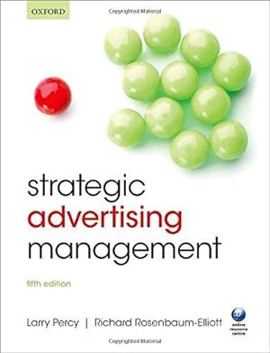 Bild des Verkufers fr Strategic Advertising Management zum Verkauf von WeBuyBooks