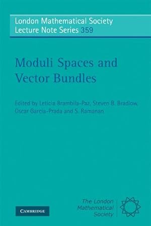Bild des Verkufers fr Moduli Spaces and Vector Bundles (London Mathematical Society Lecture Note Series) [Paperback ] zum Verkauf von booksXpress