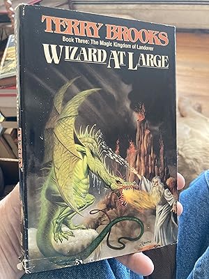 Seller image for wizard at large book three the magic kingdom of landover for sale by A.C. Daniel's Collectable Books