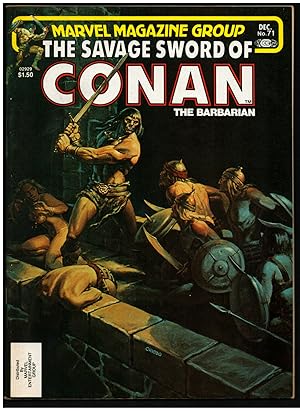 Bild des Verkufers fr The Savage Sword of Conan #71 zum Verkauf von Parigi Books, Vintage and Rare