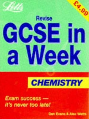 Immagine del venditore per Revise GCSE in a Week Chemistry (Revise GCSE in a Week S.) venduto da WeBuyBooks