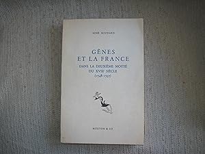 Seller image for GENES ET LA FRANCE dans la deuxime moiti du XVIIIe sicle (1748-1797). for sale by Nouvene Sylvie