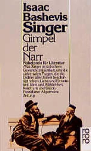 Seller image for Gimpel der Narr: Ausgewhlte Erzhlungen for sale by Antiquariat Armebooks