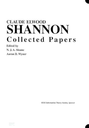 Seller image for Claude Elwood Shannon : Collected Papers for sale by GreatBookPrices