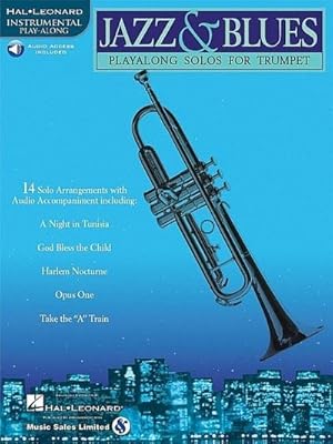 Imagen del vendedor de Jazz & Blues - Play-Along Solos for Trumpet Book/Online Audio [With] a la venta por AHA-BUCH GmbH