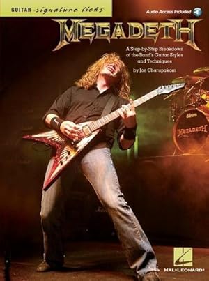 Bild des Verkufers fr Megadeth - Signature Licks Book/Online Audio zum Verkauf von AHA-BUCH GmbH