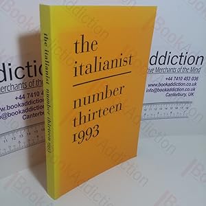 Image du vendeur pour The Italianist: Number Thirteen, 1993 mis en vente par BookAddiction (ibooknet member)