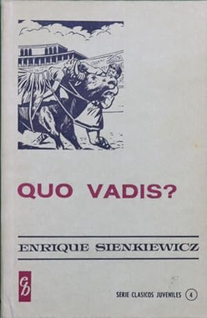 Imagen del vendedor de Quo vadis? a la venta por Librera Alonso Quijano