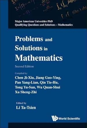 Immagine del venditore per Problems and Solutions in Mathematics venduto da GreatBookPrices