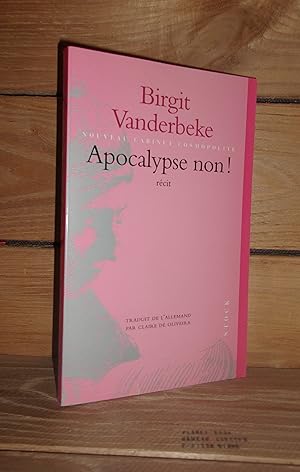 Seller image for APOCALYPSE NON ! - (gut genug) for sale by Planet's books