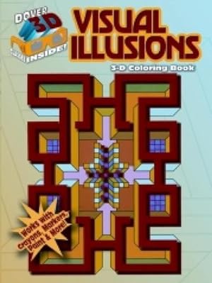 Seller image for 3-D Coloring Book - Visual Illusions for sale by Smartbuy