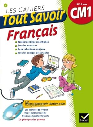 Seller image for Les cahiers Tout Savoir Franais CM1 for sale by WeBuyBooks