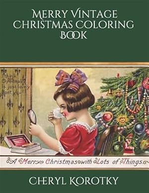 Seller image for Merry Vintage Christmas Coloring Book for sale by GreatBookPrices