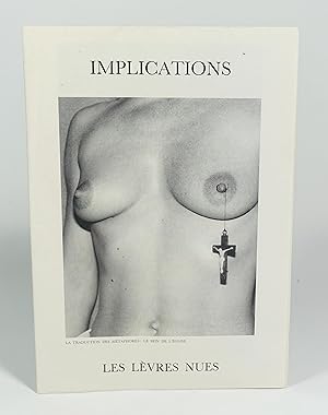 Imagen del vendedor de Implications a la venta por Librairie L'Autre sommeil