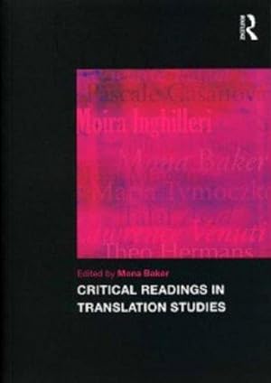 Seller image for Critical Readings in Translation Studies for sale by WeBuyBooks