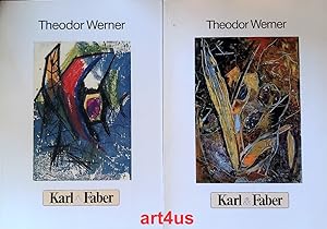 Seller image for Ausstellung Theodor Werner : Miniatur auf Papier 1944 - 1968 : 8. Februar 1990 - 9. Mrz 1990. ; Ausgewhlte Arbeiten 1939 - 1966 : 1. April 1992 - 8. Mai 1992 for sale by art4us - Antiquariat