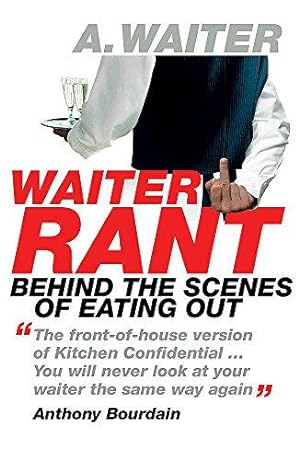 Image du vendeur pour Waiter Rant mis en vente par WeBuyBooks
