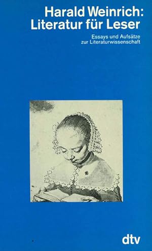 Bild des Verkäufers für Literatur für Leser. Essays und Aufsätze zur Literaturwissenschaft. zum Verkauf von ANTIQUARIAT MATTHIAS LOIDL
