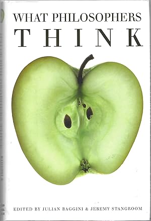 Seller image for WHAT PHILOSOPHERS THINK for sale by Columbia Books, ABAA/ILAB, MWABA