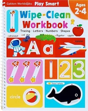 Bild des Verkufers fr Play Smart Wipe-Clean Workbook Ages 2-4: Tracing, Letters, Numbers, Shapes (Spiral) zum Verkauf von Grand Eagle Retail