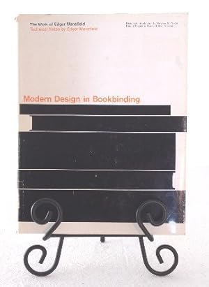 Bild des Verkufers fr Modern Design in Bookbinding, the Work of Edgar Mansfield zum Verkauf von Structure, Verses, Agency  Books