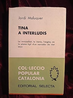 Imagen del vendedor de Tina a interludis a la venta por Llibreria Fnix