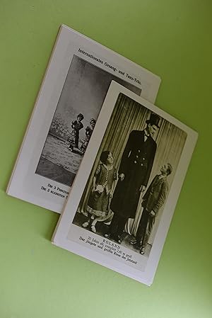 Bild des Verkufers fr Riesen, Zwerge, Schauobjekte : 10 Postkarten. Die bibliophilen Kunstpostkarten Nr 46 zum Verkauf von Antiquariat Biebusch
