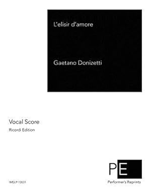 Seller image for L'elisir D'amore -Language: italian for sale by GreatBookPrices