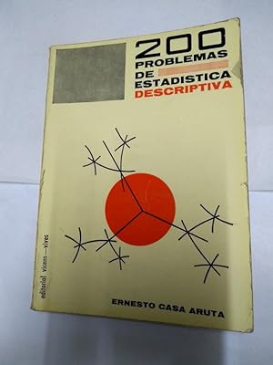 Bild des Verkufers fr 200 Problemas de estadstica descriptiva zum Verkauf von Libros Ambig