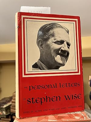 Seller image for The personal letters of Stephen Wise for sale by GoldBookShelf