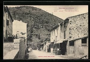 Carte postale Axat, Entrée de la Ville