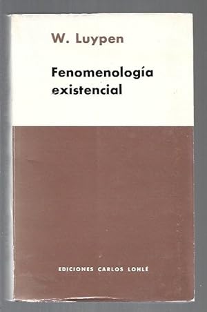 FENOMENOLOGIA EXISTENCIAL