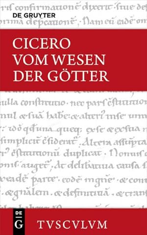 Imagen del vendedor de Vom Wesen der Gtter. De natura deorum a la venta por Rheinberg-Buch Andreas Meier eK