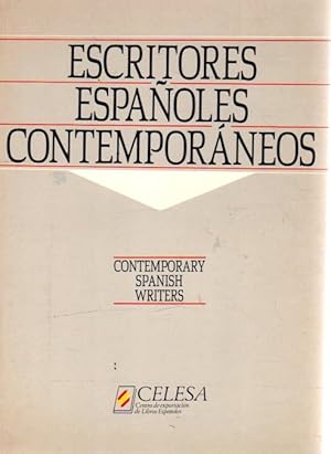 Bild des Verkufers fr Escritores espaoles contemporneos / Contemporary spanish writers . zum Verkauf von Librera Astarloa