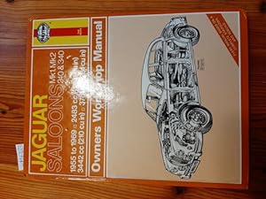 Bild des Verkufers fr Jaguar Mk 1 and 2 240 and 340 owners workshop manual, 1955 to 1969 - 2483cc (154.5cuin) 3442cc (210cuin) 3781cc (231cuin) (Classic Reprint Series: Owner's Workshop Manual) zum Verkauf von Gebrauchtbcherlogistik  H.J. Lauterbach