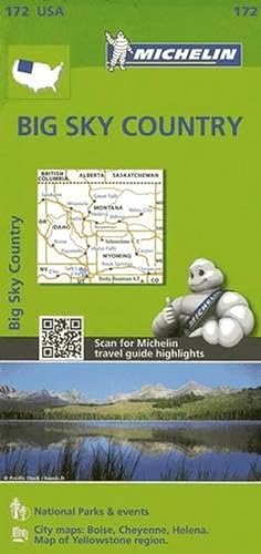 Image du vendeur pour Michelin USA Big Sky Country Map 172 (Folded) mis en vente par Grand Eagle Retail