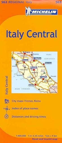 Seller image for Michelin Italy: Central Map 563 (Folded) for sale by Grand Eagle Retail