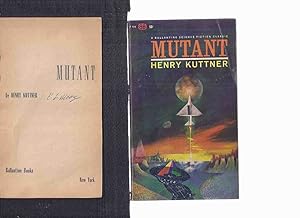 Mutant -by Henry Kuttner (and C L Moore -Tipped-in Signature)