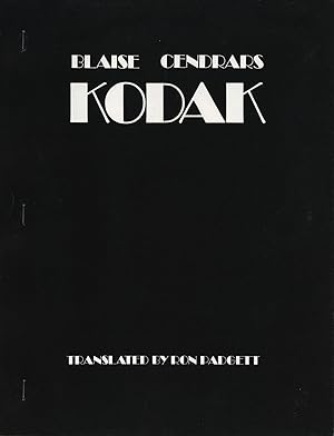 Bild des Verkufers fr Kodak zum Verkauf von Granary Books
