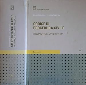 Bild des Verkufers fr Codice di procedura civile Annotato con la Giurisprudenza zum Verkauf von Biblioteca di Babele