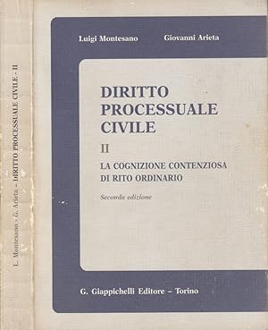 Seller image for Diritto processuale civile vol II La cognizione contenziosa di rito ordinario for sale by Biblioteca di Babele